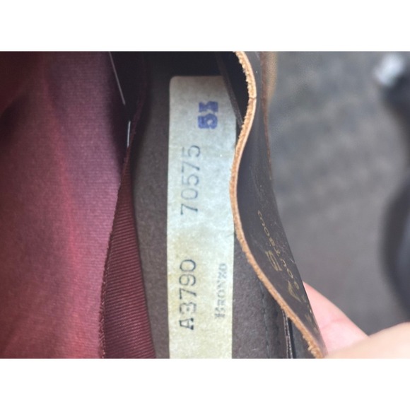 Borsalino A Carras Atenes Fur Felt Wool Fedora Hat Brown Ribbon Detail Mens 5.5 - Picture 8 of 12